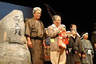 木島平フェスタ　舞台劇の写真