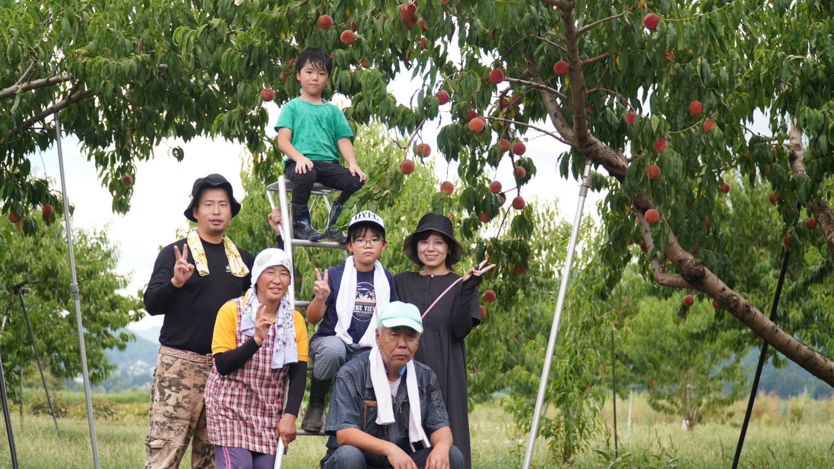 山崎雅人1　収穫中のちょっと一息★