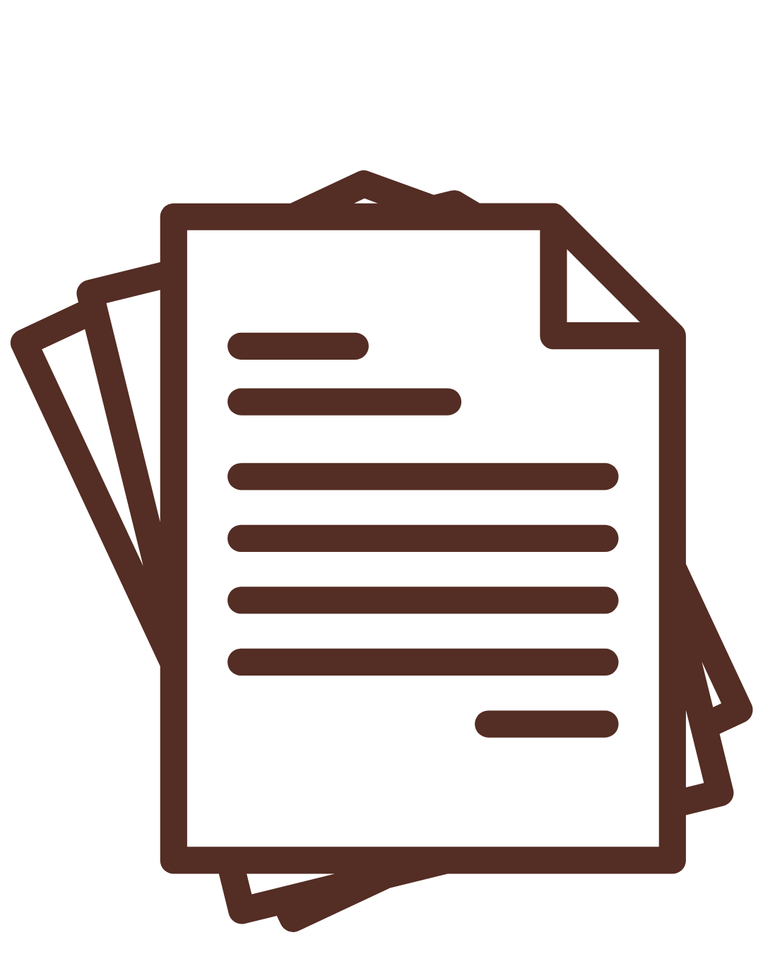申請書類イメージイラスト 書類のイラスト