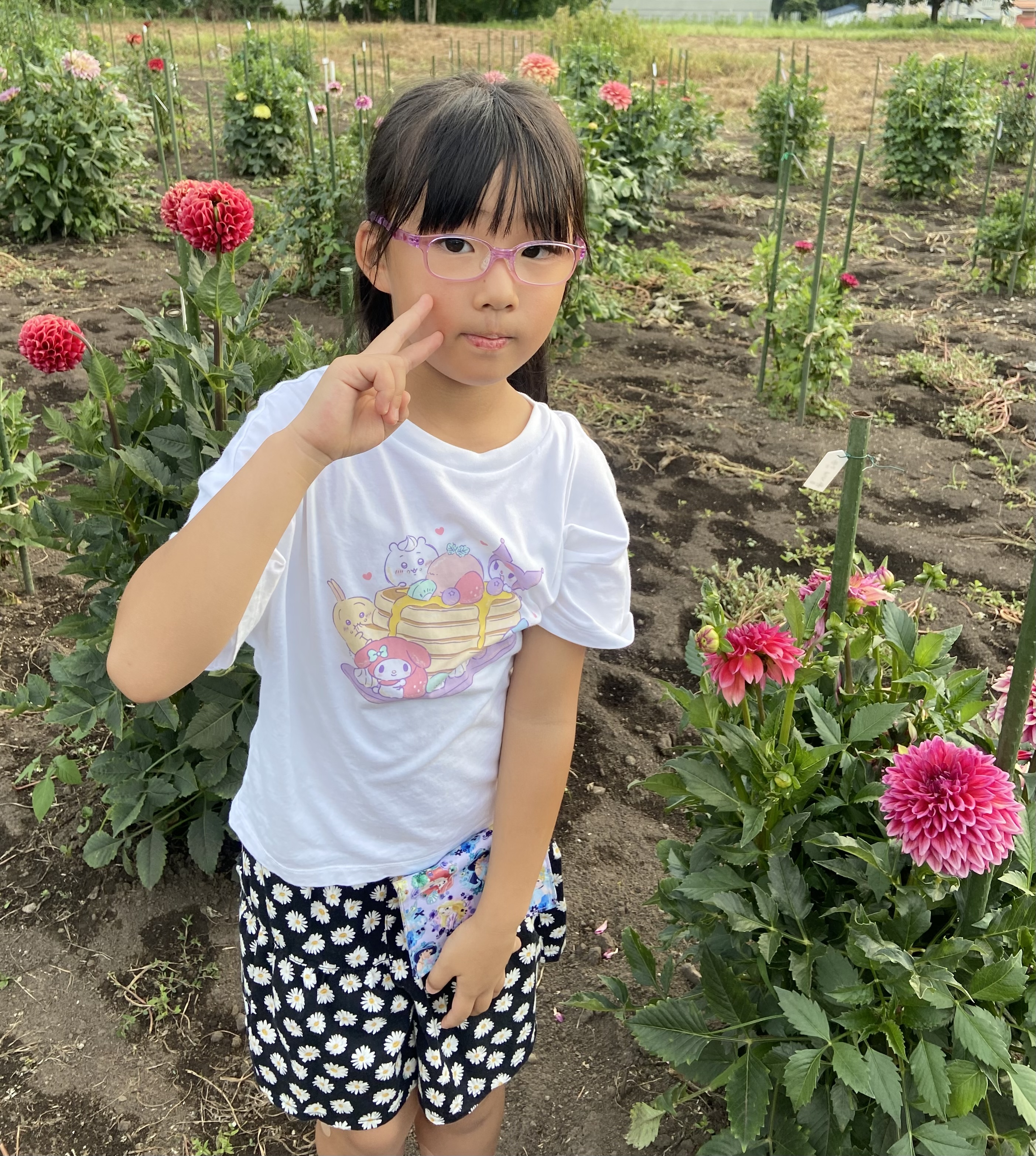 入賞作品のじいじのダリアみんなのダリア