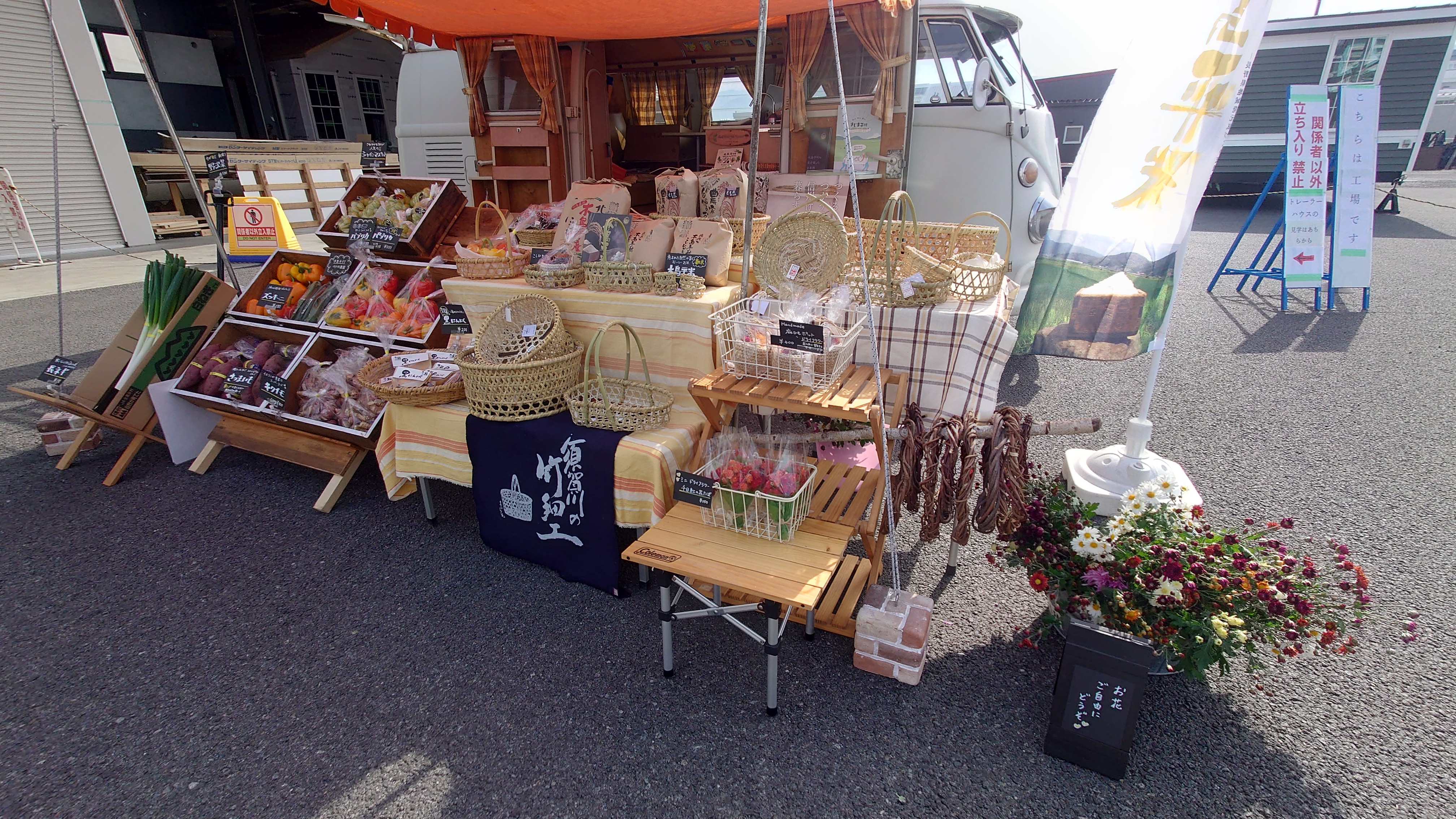 marche マルシェ出展の様子