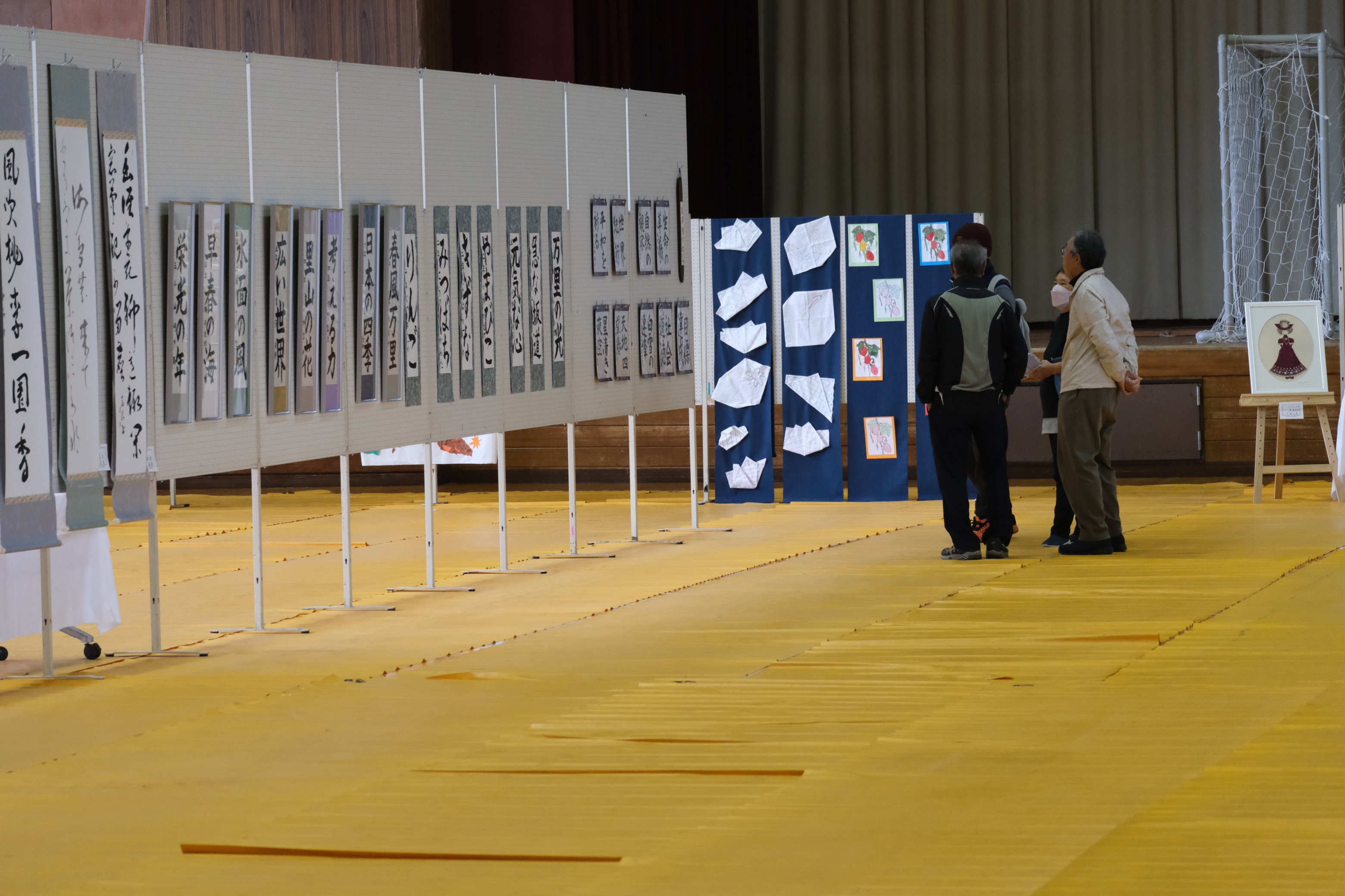 作品展示の様子